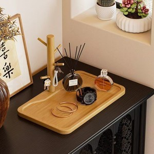 Jewelry <b>Rack</b> Tray Rectangle Standing Type Multifunction Desktop Storage Organizer Entryway Living Room Key Holder <b>Glasses</b> Stand - Product Image 1