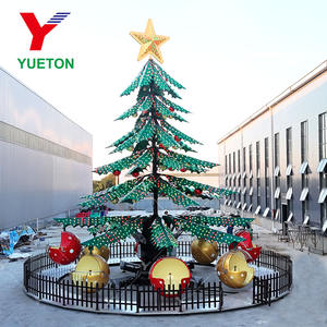 Attraction de parc d'attractions <span class=keywords><strong>sur</strong></span> le thème de Noël, arbre de Noël à commande automatique, <span class=keywords><strong>remorque</strong></span> à <span class=keywords><strong>vendre</strong></span> - Product Image 5