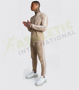 ชุดกีฬากันหนาวแบบสวมศีรษะสำหรับผู้ชายชุดกีฬากันหนาวชุดวอร์มผ้าฟลีซคอกลมแขนยาวแบบสวมหัว - Product Image 2