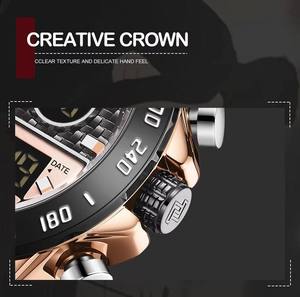 New NAVIFORCE 9171 Luxury Digital <b>LED</b> Wristwatch Luminous Male Waterproof Men's Quartz Watches Original Stainless Steel <b>Clock</b> - Product Image 4
