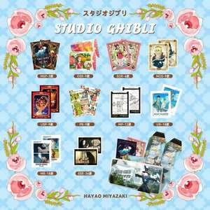 100 sac <span class=keywords><strong>Miyazaki</strong></span> Hayao carte <span class=keywords><strong>de</strong></span> jeu esprit loin Photo déchirure <span class=keywords><strong>Film</strong></span> bande aveugle boîte jeu jouets cadeaux en gros - Product Image 5