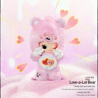POPMART Zsiga Love Bear Series Pendentif en verre fait main, boîte mystère, emballage d'origine, prise EU/US, Animation chinoise