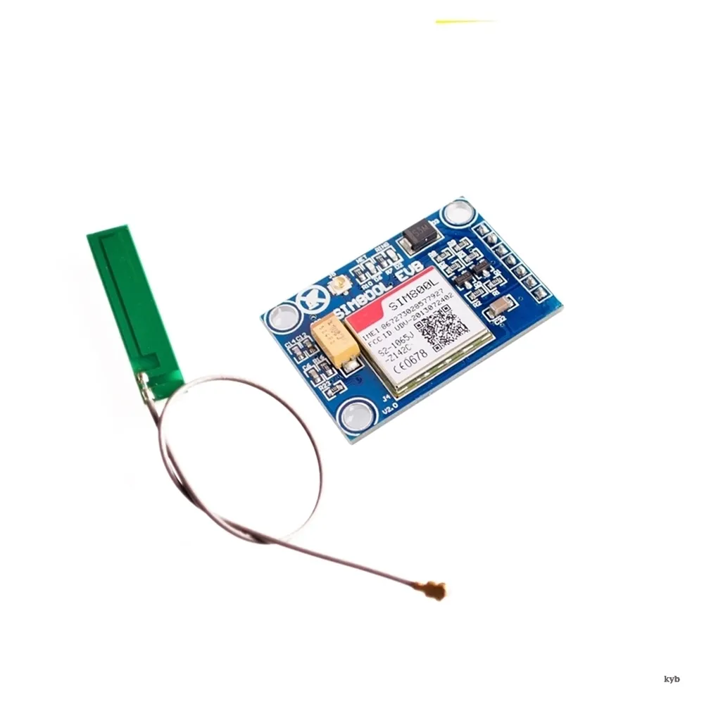 Modulo GSM modulo GPS Wireless SIM800L V2.0 5V con Antenna PCB