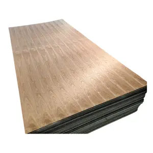 commercial 18mm 3A grade e0 natural red oak white ash teak veneer sheet sapele cherry walnut beech veneer fancy plywood