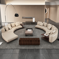 Canapé de salon de luxe moderne, design de salon d'hôtel, canapé modulaire pour trois personnes, canapé de bureau présidentiel