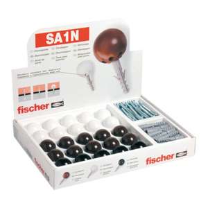 FISCHER - 501527 Tope negro SA1 N - EAN 8001132015278 ELEMENTOS PARA FIJACIÓN DE TOPAS - Product Image 1