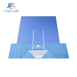 Paquetes de procedimientos quirúrgicos a precio de fábrica, paquete de cortinas TUR quirúrgicas urológicas estériles desechables con consumibles médicos de bolsillo PE - Product Image 2