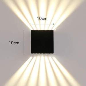 Luces Solares LED Cuadradas para Jardín, Resistentes al Agua IP54, Iluminación Exterior, Venta al Por Mayor - Product Image 2