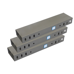 Fireproof Cable Tray <b>Spray</b> Coated Steel Wire Management Trough System Industrial Electrical Wiring Duct Support - Product Image 2