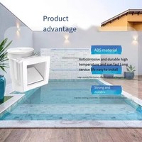 Épuisette murale standard en ABS pour piscine, nettoyeur de feuilles, Guangdong, pour accessoires de piscine