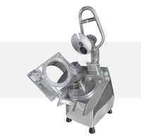 Machine de découpe automatique électrique en acier inoxydable pour fruits et légumes, trancheuse et hachoir 220V 0.75KW pour pommes de terre, oignons, melons verts