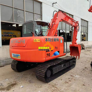 รถขุดขนาดเล็ก ZX70ฮิตาชิใช้แล้วโมเดลญี่ปุ่น ZX70เครื่องยนต์7ตันคัมมินส์และปั๊มส่วนประกอบหลัก - Product Image 1