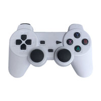 Control de Juego Inalámbrico 2.4G con Doble Vibración para Android, PC, PS3, PS4, TV Box, Teléfono Móvil y Consola