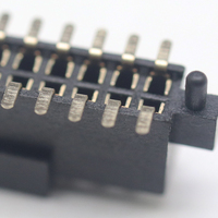 Offre Spéciale Pin Header SMT Spacing 1.27 Hauteur 4.4mm Positions 02-50pin PCB Socket Header Dual Row Board Spaces PCB Connector