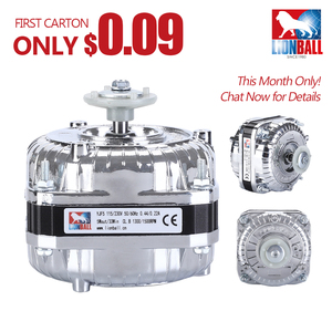First Box 5W YJF5 Shaded Pole Motor AC 115V for Refrigerator <b>Ice</b> <b>Maker</b> Fan MOQ 200 Chat YJF5-00 Ultra-Low Cost Fo - Product Image 1
