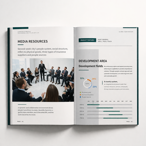 Impression de brochures en usine : manuel produit 70 % couleur, livret, affiche, <span class=keywords><strong>magazine</strong></span>, conception de pages couleur, plastification UV, estampage à chaud - Product Image 1