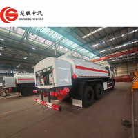Camion-citerne HOWO Shacman 6x4 15/20m3 pour le transport d'essence/d'huile