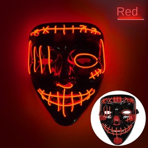 2024 Offre Spéciale mascarade, carnaval et Halloween HF Halloween LED accessoires de lumière froide <span class=keywords><strong>loup</strong></span>-<span class=keywords><strong>garou</strong></span> tuer masque de fête - Product Image 4