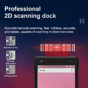 <strong>Rugged</strong> 4G LTE Handheld Android PDA <strong>Smartphone</strong> 1d 2d Barcode Scanner Wireless Customer Data With NFC - Product Image 5