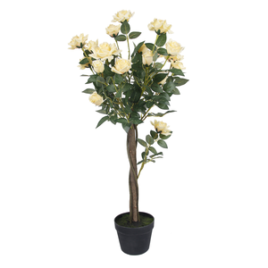 Bán buôn Đỏ Faux Rose hoa cây bụi nhân tạo bougainvillea cây hoa cây cho trang trí nội thất - Product Image 6