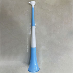 Cuerno de estadio plegable de 24 pulgadas Vuvuzela, cuerno de <span class=keywords><strong>trompeta</strong></span> de plástico, ruidosos, sonido fuerte, cuerno de alegría de fútbol para eventos deportivos - Product Image 4