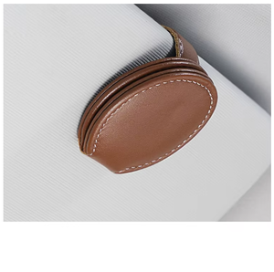 Auto Sonnenbrillen halter Visier clips Zubehör Leder Auto Organizer Aufbewahrung gläser - Product Image 4