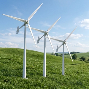 Générateur industriel de haute performance pour la production d'énergie à grande échelle 400 V, tolérant aux hautes vitesses de vent, avec un diamètre de rotor de 22 m et une hauteur de 30 m - Product Image 2