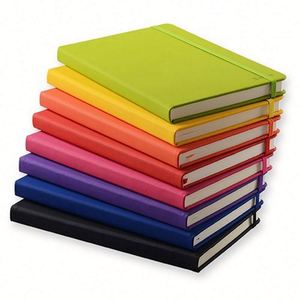 A5 Leather <b>Notebook</b> with Elastic Band 2024 Leather <b>Diary</b> <b>Notebook</b> Personalized <b>Notebook</b> - Product Image 1