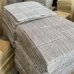 PEフォームダイヤモンド卸売防水商業用壁3D自己粘着レンガ壁紙ステッカーDIY壁紙装飾用 - Product Image 4