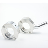 Kit de raccordement de dérivation de collier d'eau à souder en aluminium billette et acier inoxydable, usiné avec précision par CNC, pour pièces automobiles