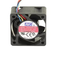 Nouveau ventilateur de refroidissement CPU pour ordinateur, original, pour AVC DS04020R12MP 4020 40mm 4cm DC 12V 0.15A 4 broches PWM