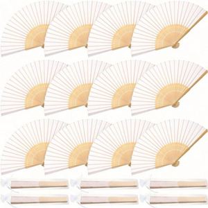 Abanico de Papel Plegable con Logotipo Personalizado, Recuerdo de Boda Barato, Regalo de Fiesta, Estilo de Arte Popular, Artesanía de Bambú con Técnica de Tallado - Product Image 2