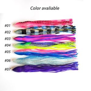 Nuevo señuelo de PVC de 11 pulgadas para <span class=keywords><strong>pesca</strong></span> en el mar, señuelo de pulpo y calamar para trolling, señuelo impreso para marlin y atún para <span class=keywords><strong>pesca</strong></span> en agua <span class=keywords><strong>salada</strong></span> - Product Image 5