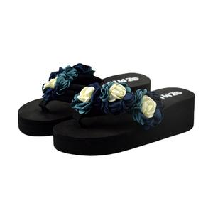 Sandalias Planas Casuales <span class=keywords><strong>de</strong></span> Verano con Flores para Mujer - Product Image 5