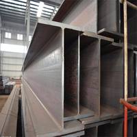 Poutre en H en acier galvanisé laminé à chaud pour la construction, fabriquée en Chine, conformes aux normes ASTM Q235B, A36, A283, A387, S235JR, S355JR, différentes tailles disponibles.