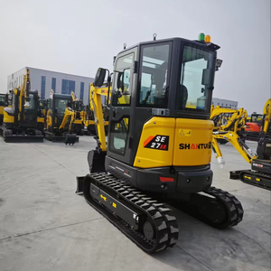 Mini-excavatrice sur chenilles d'origine usine de 2,7 tonnes SE27SR avec capot télescopique - Product Image 2