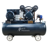 Compresseur d'air industriel à Piston à courroie 7,5 hp/5,5 kw, pompe à deux étages, compresseur d'air portable pour voiture