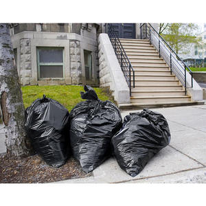 Thicker Black Construction Waste Clean-up Wholesale Eco Trash <b>Bags</b> Customized Friendly <b>Refuse</b> <b>Bag</b> - Product Image 3