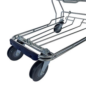 Venta al por mayor de <span class=keywords><strong>Australia</strong></span> estilo <span class=keywords><strong>Metal</strong></span> supermercado carrito de la compra tienda de conveniencia carrito de la compra - Product Image 3
