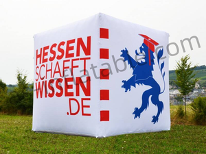 Cube gonflable personnalisé à l'hélium suspendu utilisé pour la promotion et la publicité et la décoration - Product Image 6