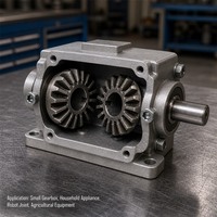 Engrenage conique personnalisé en métallurgie des poudres, engrenage conique fritté non standard pour boîte de vitesses, articulation de robot, machines agricoles, OEM ODM