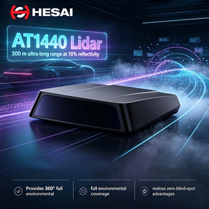Hesai AT1440 120 °   0.02 °   LiDAR haute résolution pour la conduite autonome des voitures de tourisme haut de gamme - Product Image 1