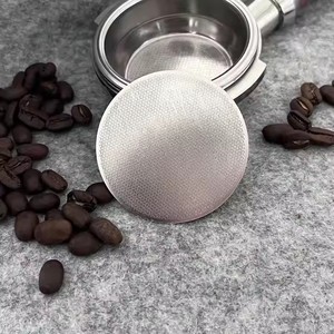 <span class=keywords><strong>Meilleur</strong></span> prix 61mm 304 acier inoxydable métal maille disque rondelle écran gravé <span class=keywords><strong>filtre</strong></span> disque pour expresso <span class=keywords><strong>cafetière</strong></span> - Product Image 6