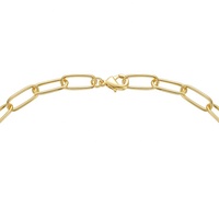 Collier punk tendance en laiton plaqué or 18 carats de haute qualité, pendentif brillant en forme de rouge à lèvres couleur or P213199