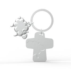 Chine Fournisseur Meilleur Prix Exquis En Alliage De Zinc Mouton Art Collection Porte-clés En Métal Artisanat Porte-clés pour Cadeaux - Product Image 3