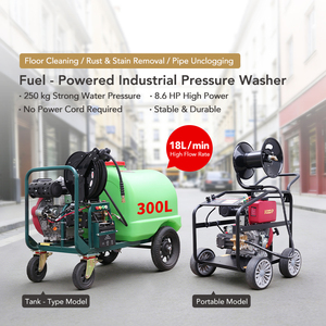 Hidrolavadora Industrial de Alta Presión, Motor Diésel, 3625 PSI, 250 Bar, 3600 RPM - Product Image 2