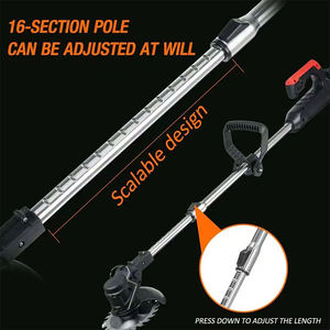 Desbrozadora y Cortacésped Inalámbrica de 21V para Bricolaje y Uso Industrial, Personalizable con Soporte OEM ODM Hh-1 Elec - Product Image 2