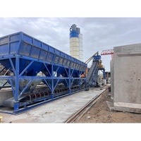 Centrale à béton stationnaire de 120 m³/h sans fondation, fabrication chinoise, à vendre