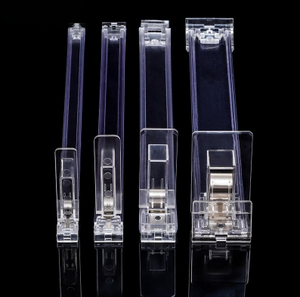 Organisateur de boissons en plastique transparent avec poussoir à glissement rapide pour supermarché - Product Image 6