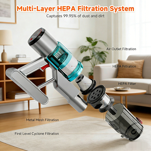 <span class=keywords><strong>Aspirateur</strong></span> à main intelligent <span class=keywords><strong>sans</strong></span> <span class=keywords><strong>fil</strong></span>, <span class=keywords><strong>aspirateur</strong></span> à bâton, <span class=keywords><strong>aspirateur</strong></span> pour tapis, canapé, nettoyage domestique - Product Image 2